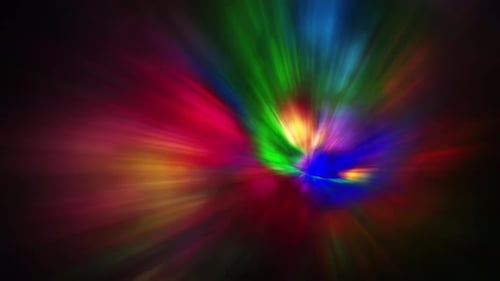 Abstract Background with Glow Lighting