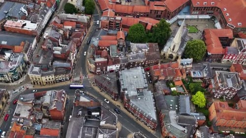 Paysage urbain de York, Angleterre