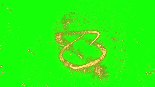 Sparks Show on Green Screen 4K 13