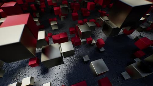 Creative Blocks Eine abstrakte Interpretation von Ordnung und Form