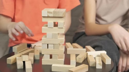 Blöcke vom Turm nehmen