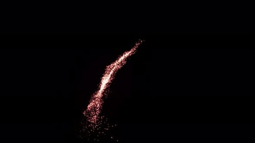 Wave Trail Sparks Background