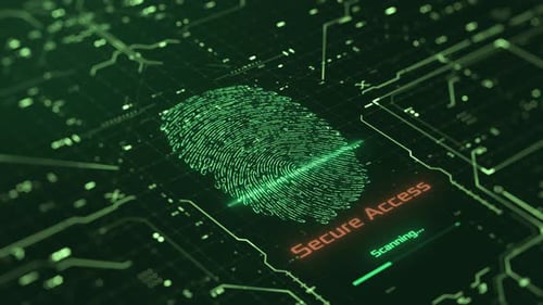 fingerprint scanner interface
