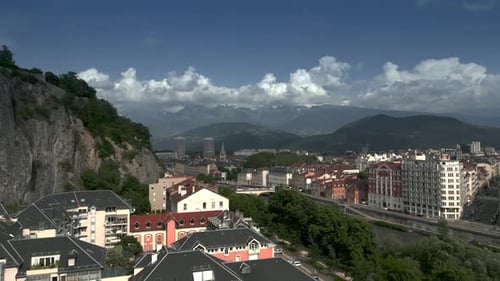 City of Grenoble in France