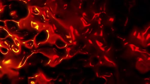 Molten Lava Loop Background