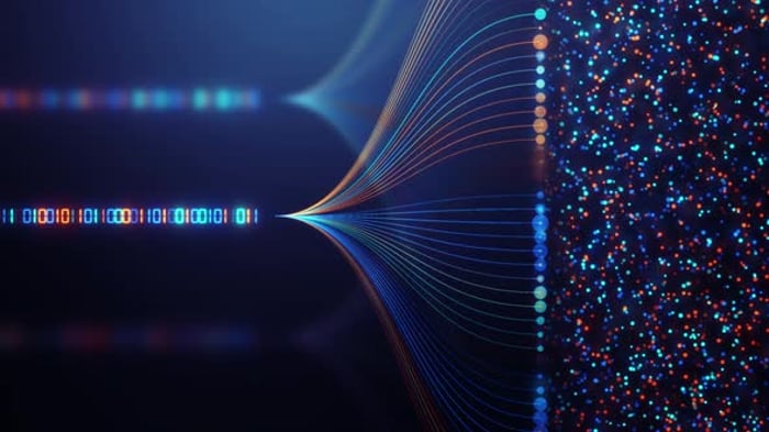 Concepto de tecnologÃa Ai, Motion Graphics Incluyendo: ai y datos - Envato