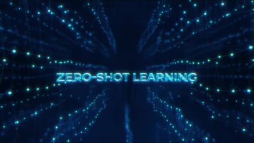 Glowing Digital Network Lines Title Reveal