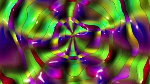 Abstract rotating liquid wave background