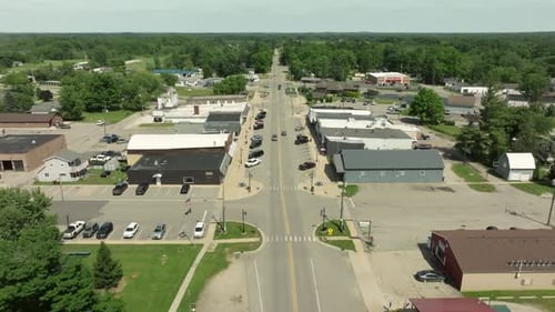 Sand Lake, Michigan downtown.