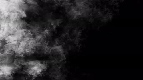 Smoke Coming From The Side 4K Loop
