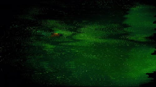 Überlagerung mit verzerrtem Glitch-Texturübergang