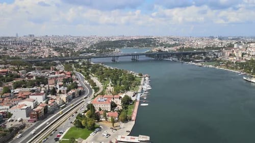 goldenes Horn Istanbul Türkei