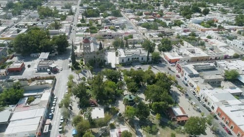 Panoramic View of Cuatro Cienegas, Mexico