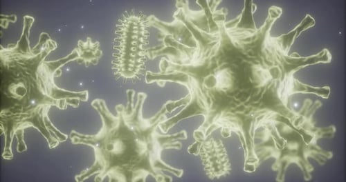 Tiny Organisms Dance in a Microscopic View of Vibrant Life