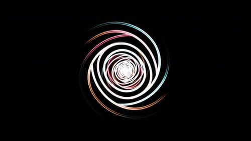 Infinite Geometric Pattern Motion Endless Loop