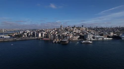 Imágenes de la torre Galata y el Zumbido Halic
