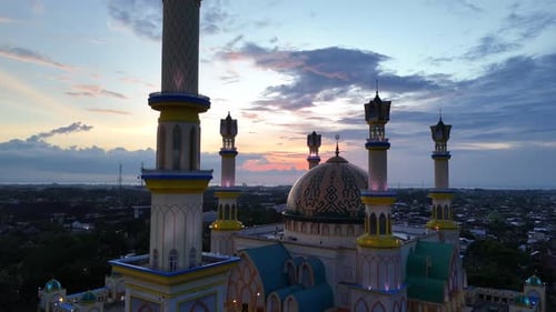 Sunset Mosque