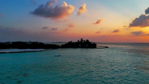 Paradise Sunset at Maldives