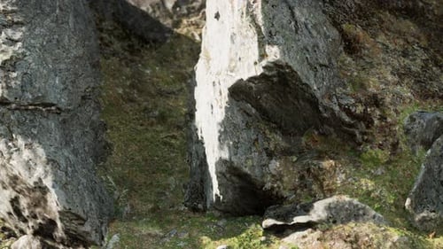 Close Up of Rocky Stones Formation