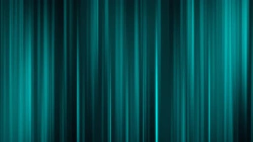 Dynamic Teal Light Rays Abstract Looping Background
