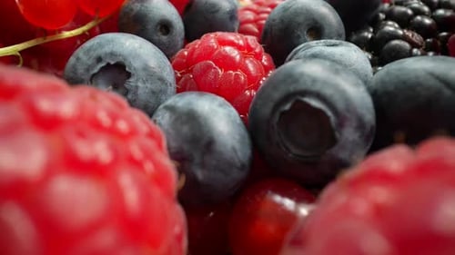 Delicious, Fresh Berries Close Up