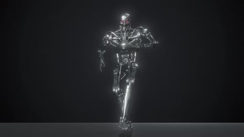 3D Steel Robot Dance