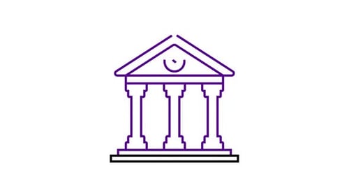 Animated Bank lcon