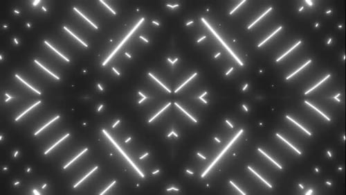 Dynamische Neonlichter pulsieren mit energetischem Rhythmus für moderne Clubszenen