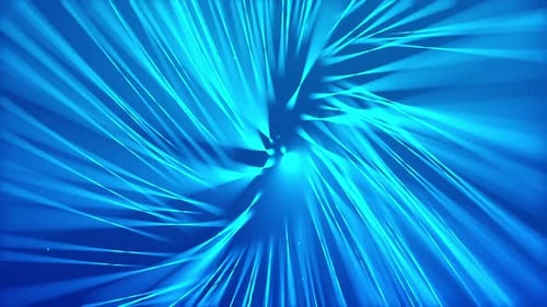 Blue curve wave abstract background