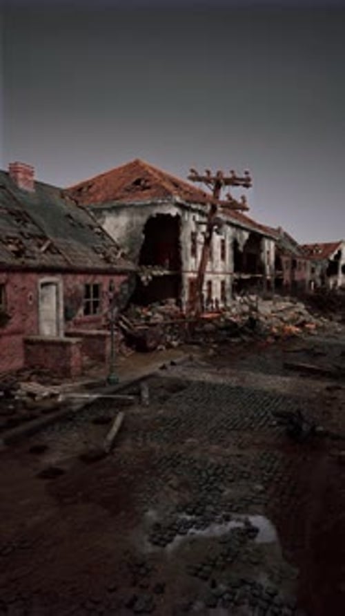 Historic Building With Cross on Rooftop