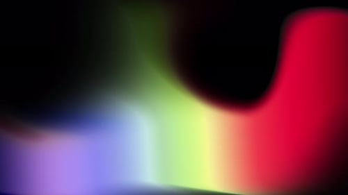 Fluid Rainbow Color Swirl Animated Background