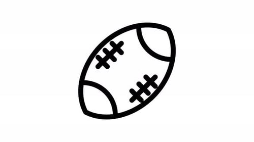 Animation des Rugby-Line-Symbols