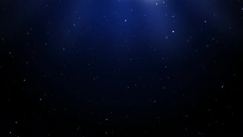 Blue Particles Background Loop