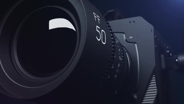 Modern 3D Camera Lens Logo Reveal, Backgrounds Motion Graphics ft ...