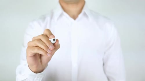 Writing Monday on Clear Surface