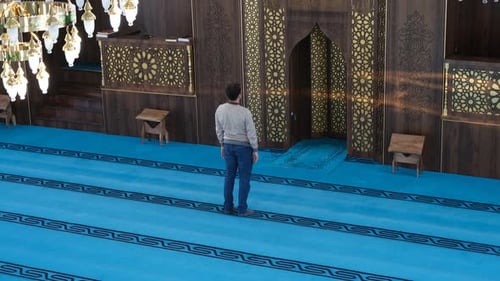 Muslimische Namaz-Moschee
