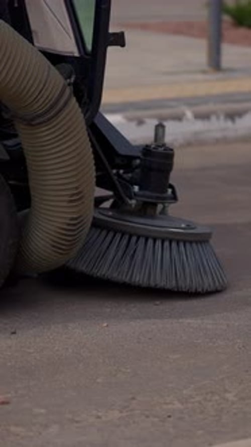 Street Cleaning Machine Concept of Municipal Machinery