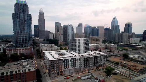 Aerial Pullout Charlotte NC, Charlotte North Carolina