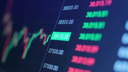 Stock Market, Trading Chart, Investing, Finance