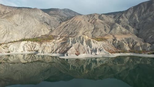 Aerial Lake Reflection