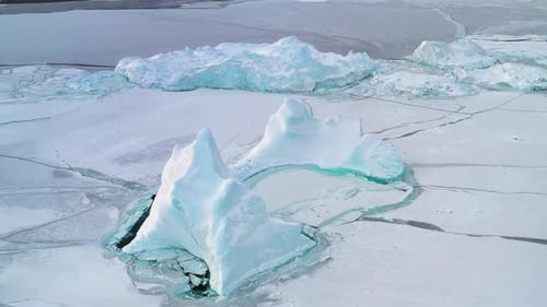 Exploring the Majestic Beauty of Arctic Icebergs and Frozen Glaciers
