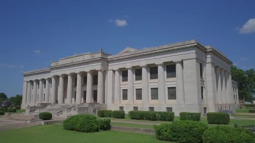 The White House, Washington DC. The White House in Washington DC with beautiful blue sky