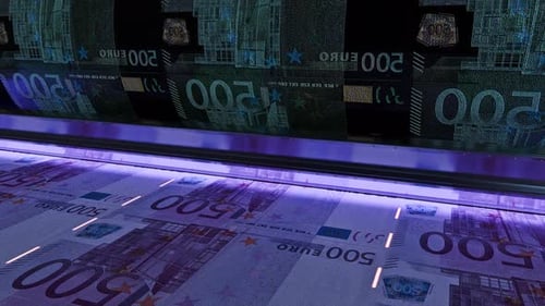 Printing 500 Euro Banknotes 2