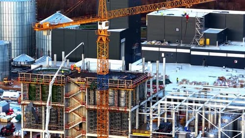 Desarrollo urbano progresivo Construcción de sitios industriales modernos a gran escala