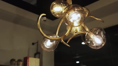 Modern Style Ceiling Lamp with Multiple Globe Lights