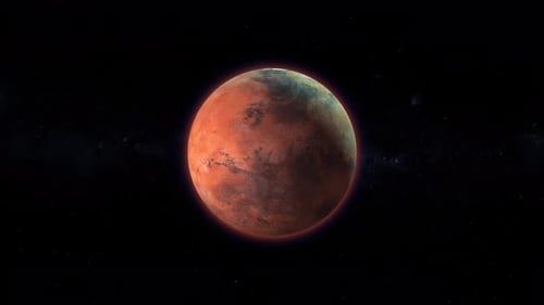 Planet Mars 4k. P3