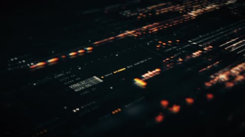 Data Matrix Nexus Advanced Simulation UI Background 04