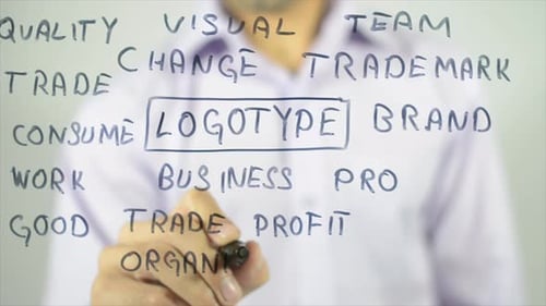 Logo Type, Writing on Screen