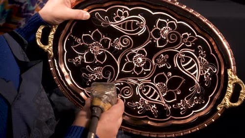 Copper Ornament Art