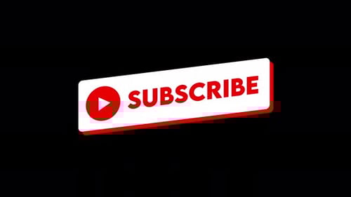 Animation du bouton d'abonnement YouTube